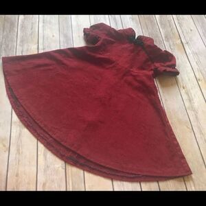 Girls Asian style dress with mandarin collar